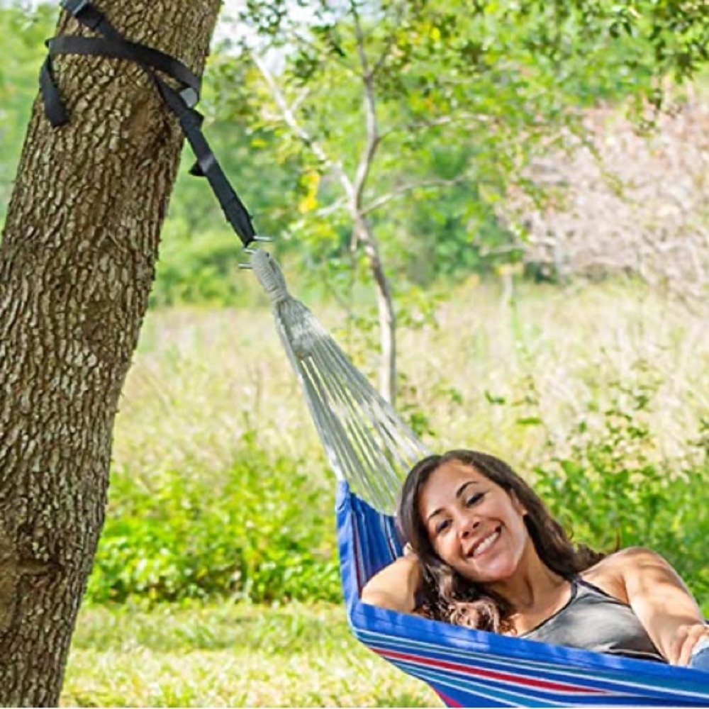 Multi-loop Hammock Tree Strap Suspension System